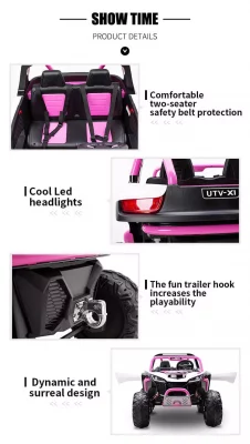 DLS-X1, DLSX1, Jumbo Monster Jeep, Kids Ride on jeep with Suspension.