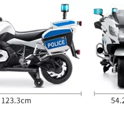 Toy Bike, Kids Police Bike, Battery Operated Ride on Bike for Kids, Kids BMW Bike, BMW Officially Licensed Ride on bike for Kids, Kids Bike, Kids Battery Bike, Kids Big bike